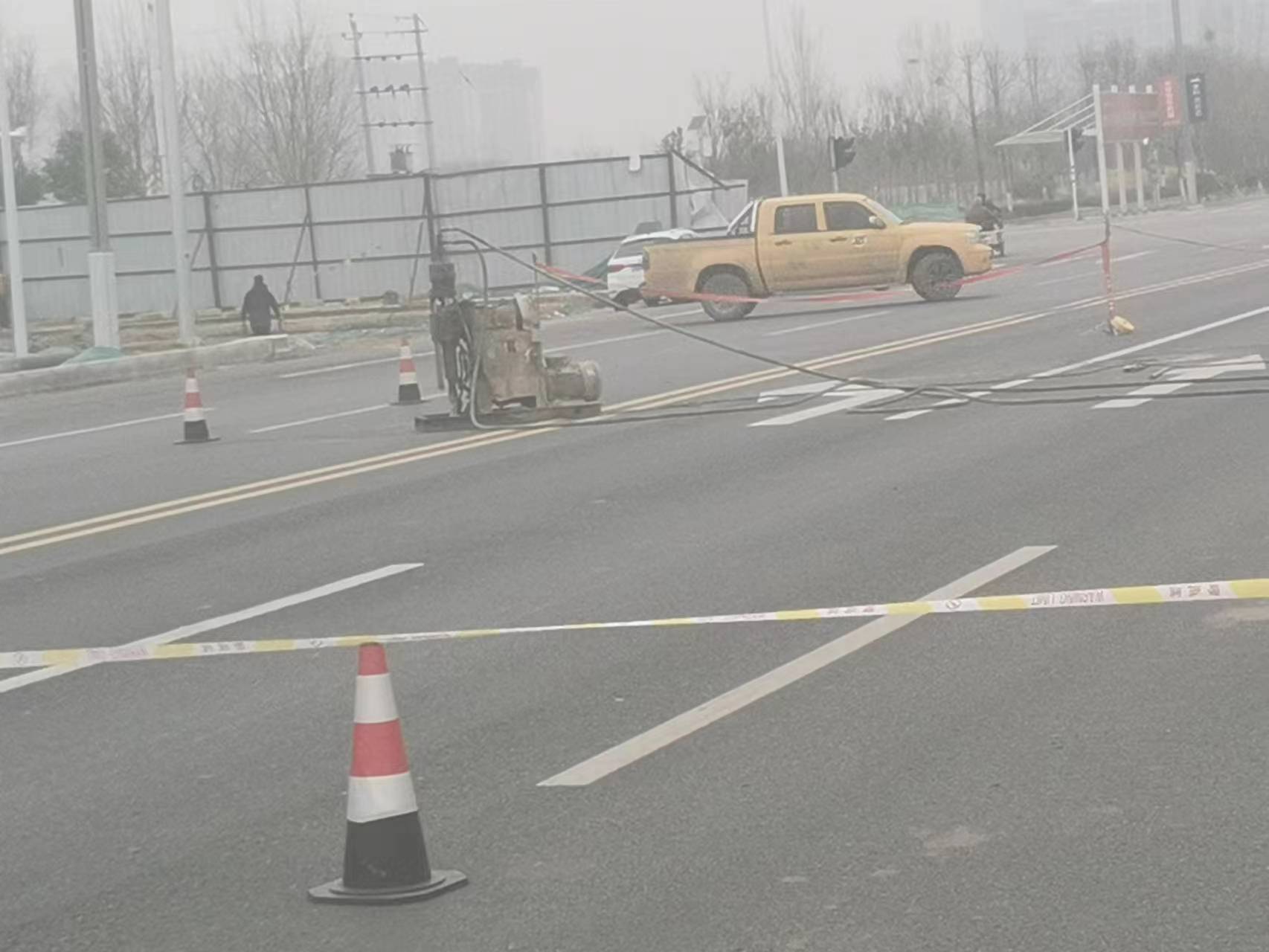 小店公路路基沉陷注浆